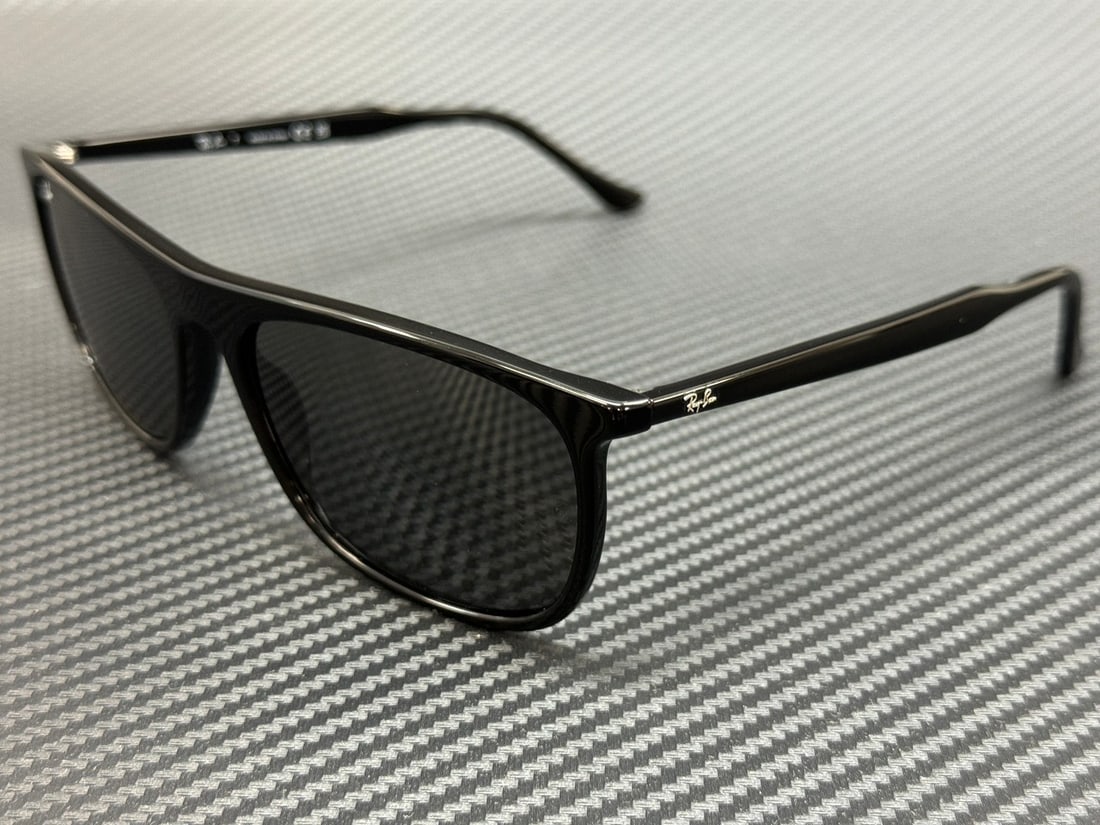 Ray-Ban RB2216 901 B1 Black Grey Unisex Sunglasses with Authenticity Certificate (1 of 5)