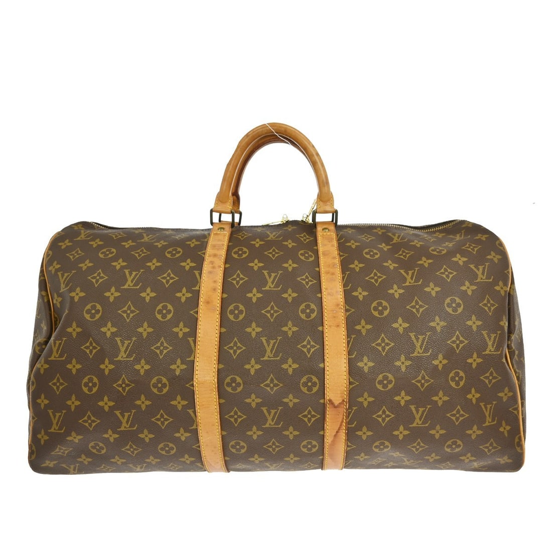 Louis Vuitton Keepall 55 Monogram Canvas Extra Large Travel Duffle Bag (1 of 9)