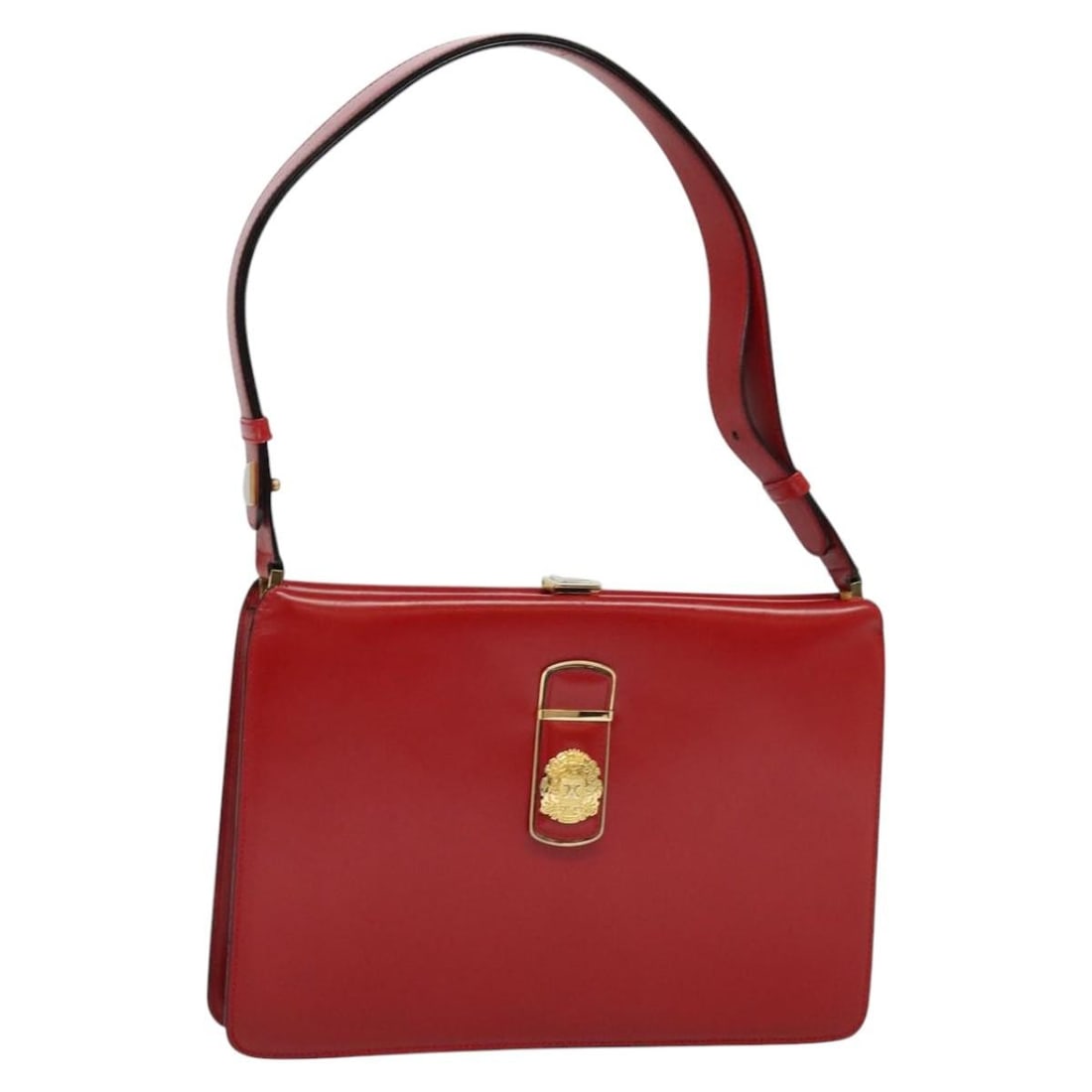 Celine Red Leather Shoulder Bag 27cm by 19cm by 4cm for Women (1 of 18)