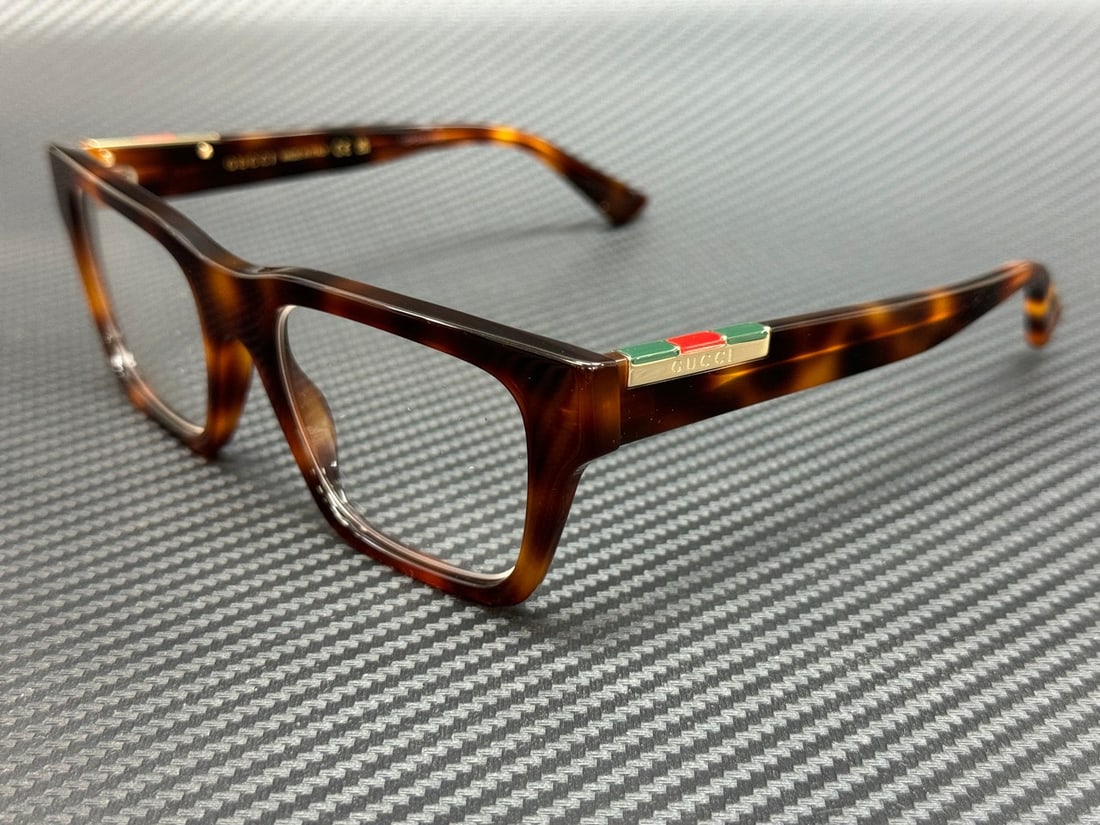 Gucci GG1889O 008 Brown Havana Men's Eyeglasses with Authenticity Certificate (1 of 5)