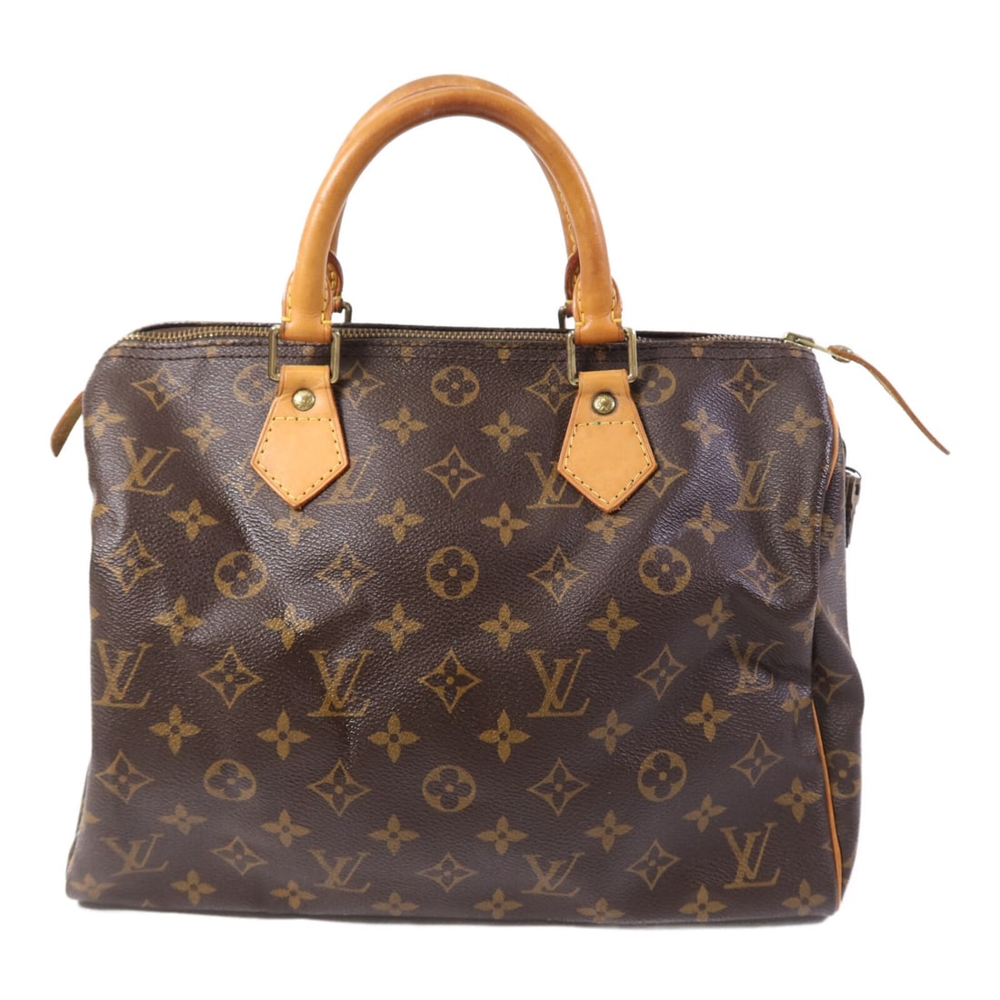 Louis Vuitton Speedy 25 Monogram Canvas Bag with Gold Hardware M41528 (1 of 18)