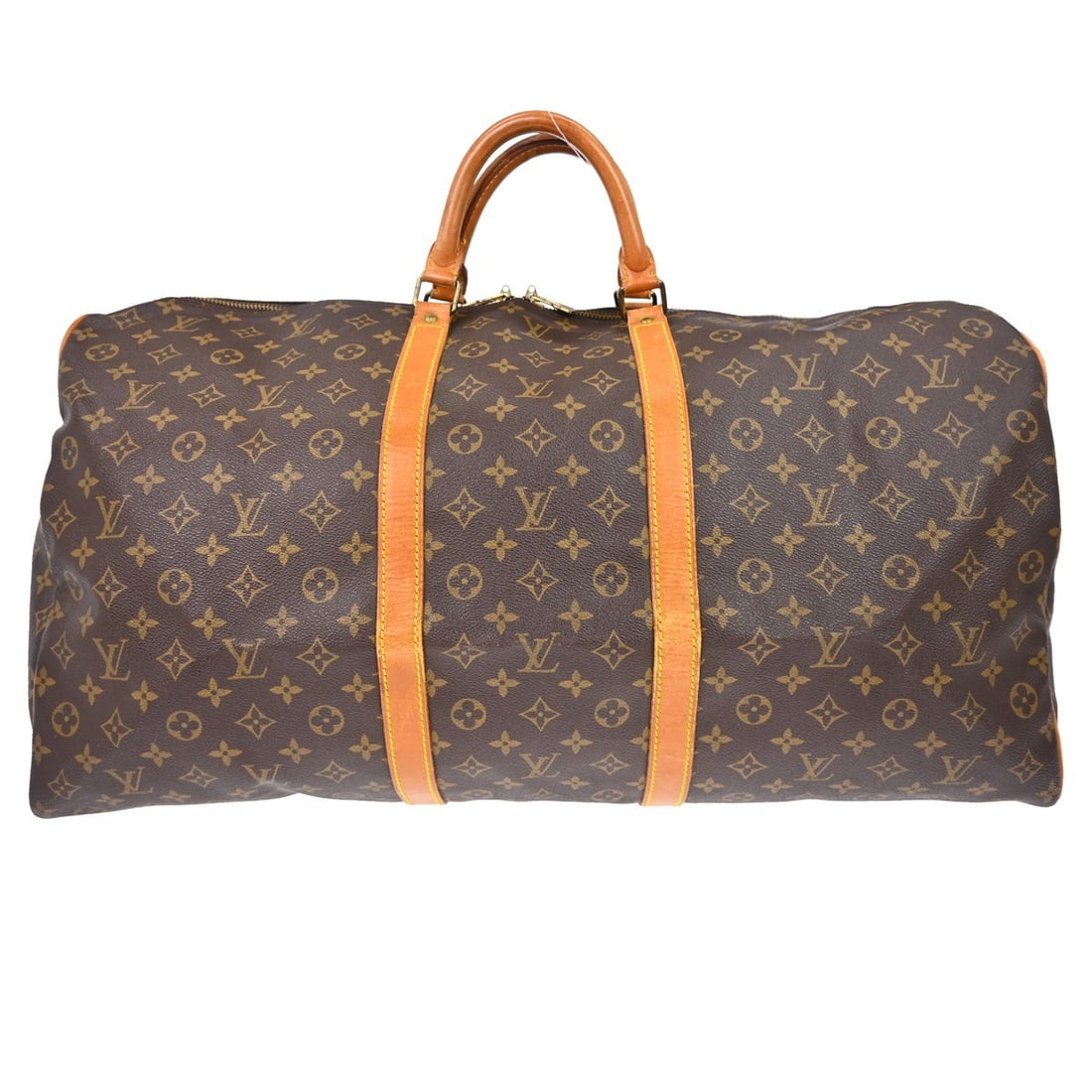 Louis Vuitton Keepall 60 Monogram Canvas Extra Large Travel Duffel Bag (1 of 16)