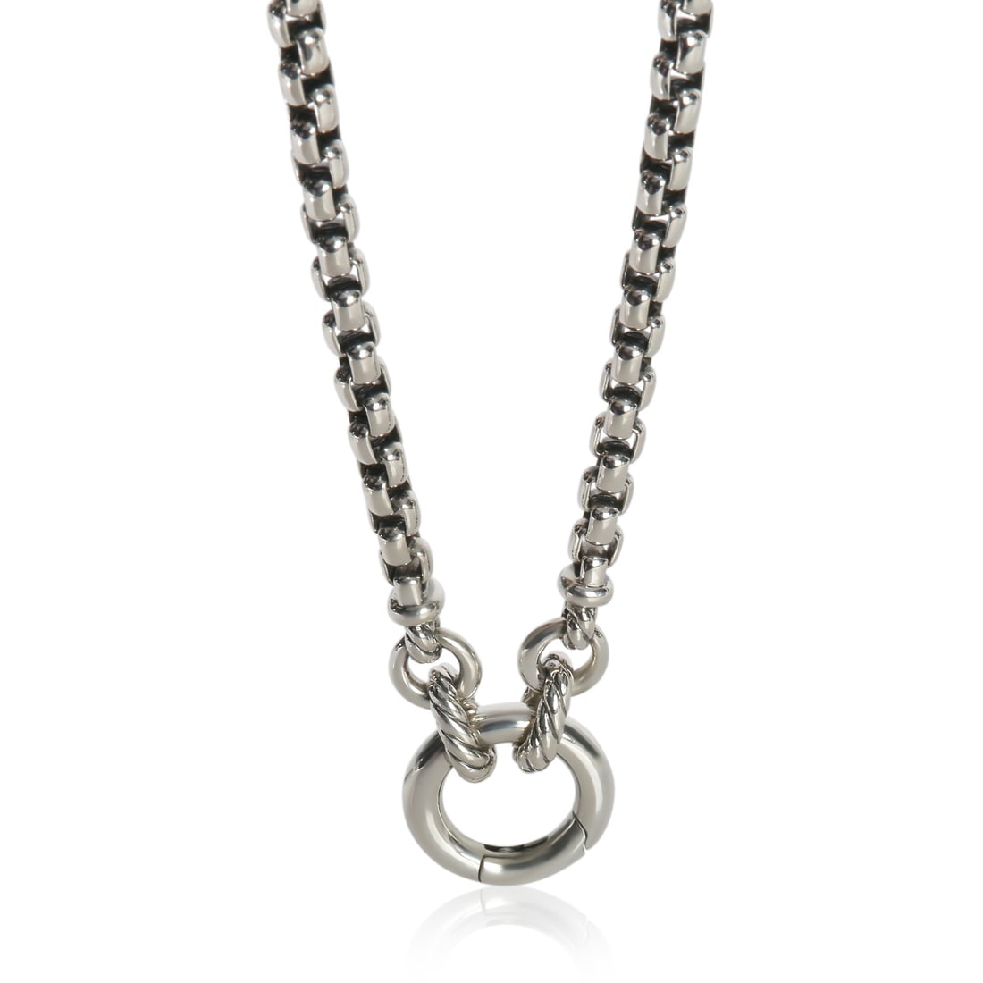 Smooth Amulet Vehicle Box Necklace in 925 Sterling Silver by David Yurman (1 of 3)