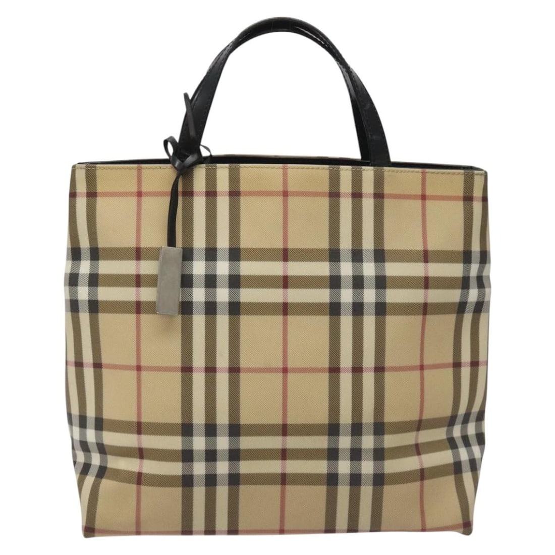 Burberry Nova Check Beige Canvas Tote Bag 28cm x 26cm x 10cm (1 of 18)