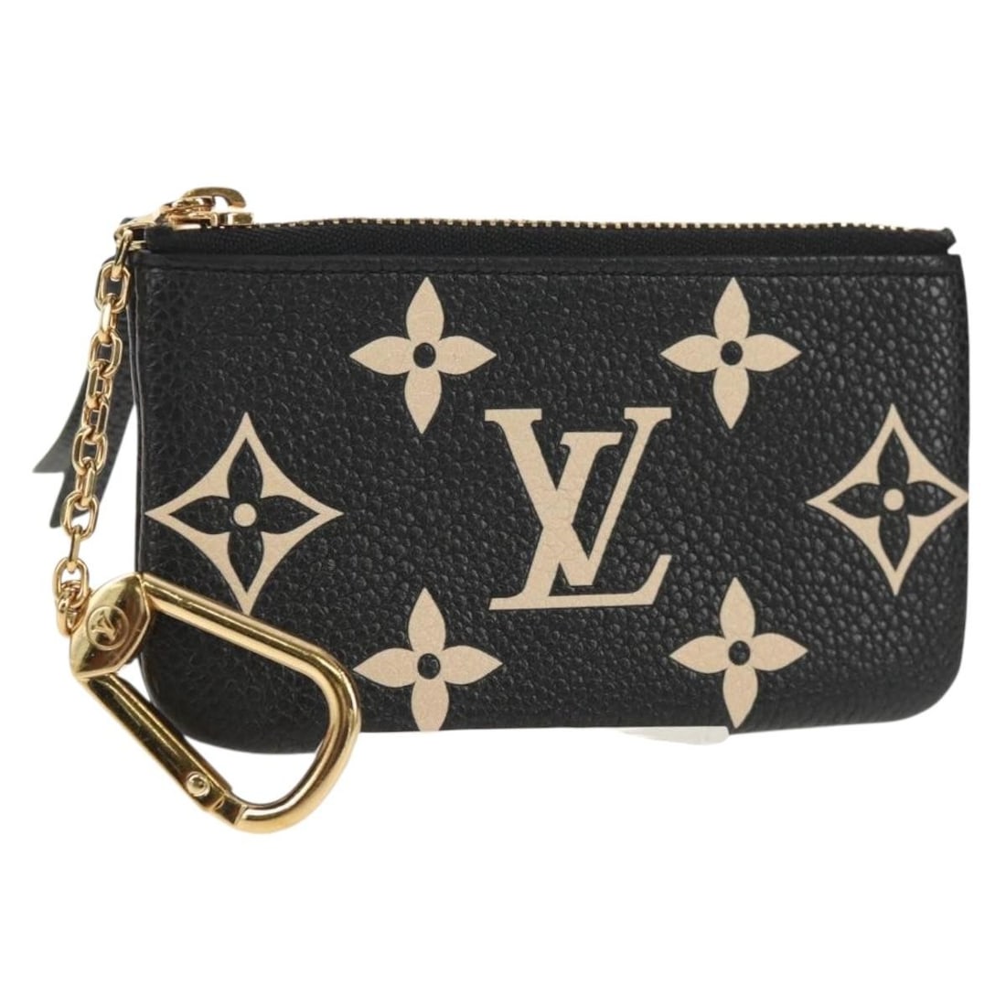 LOUIS VUITTON Monogram Empreinte Coin Purse M80885 Black Auth (1 of 18)