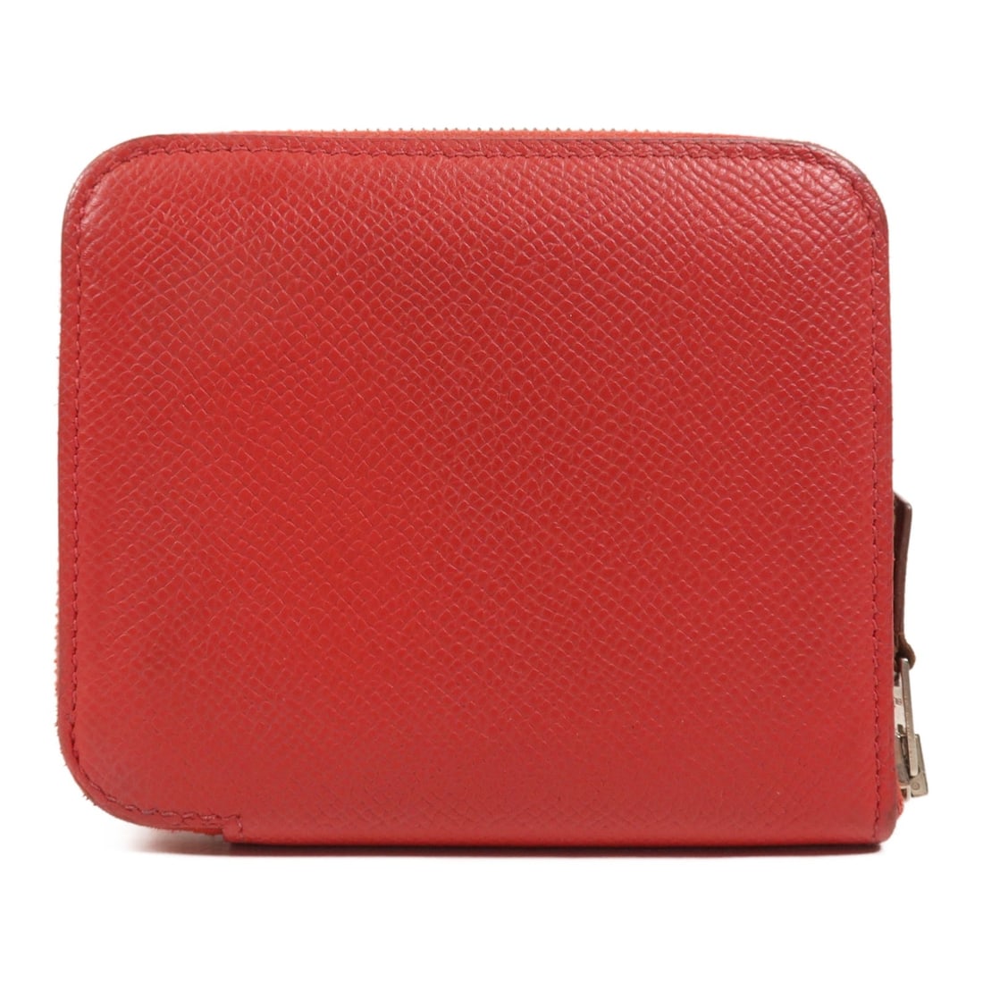 Bougainvillea Pink Epsom Leather Round Wallet by Hermes with PHW (1 of 14)