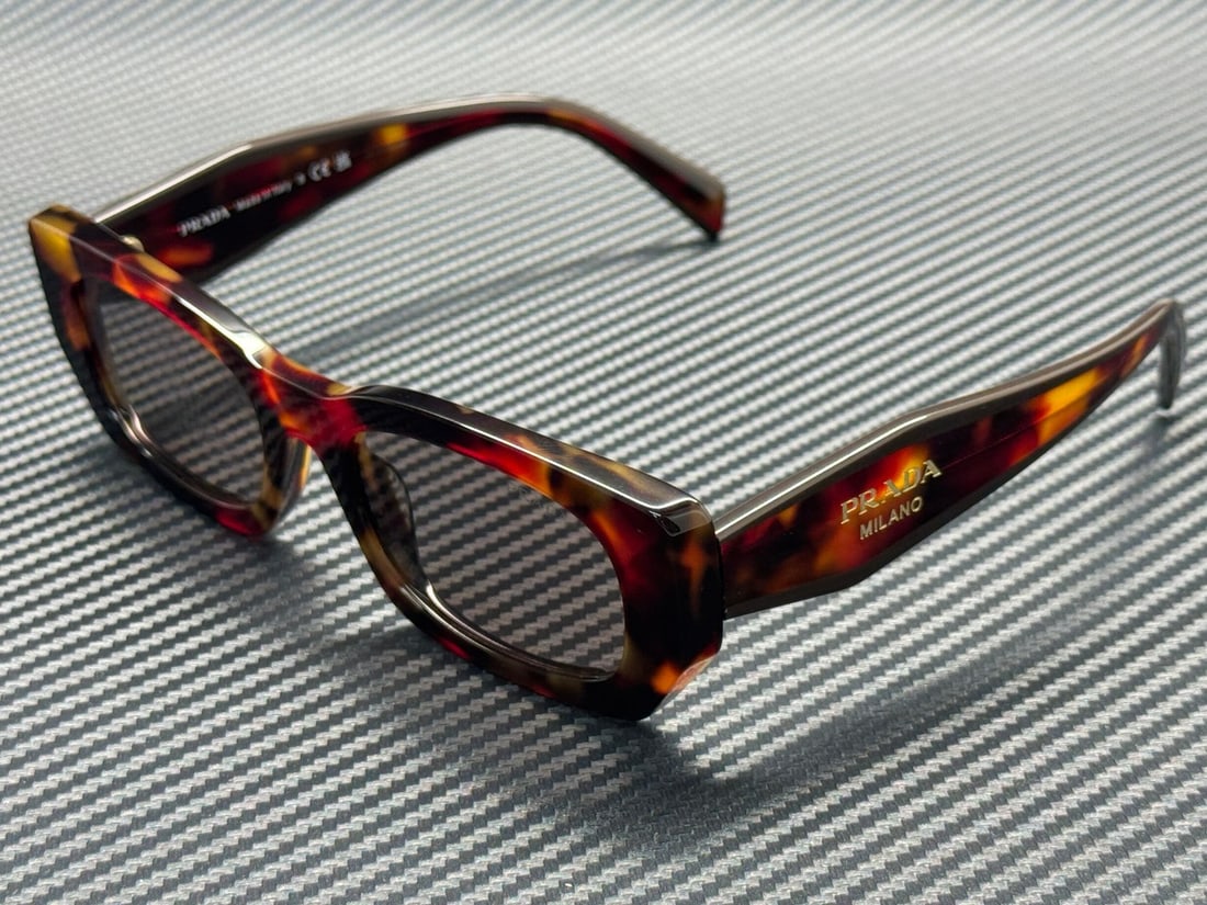 PRADA PR B05S 22A20I Poppy Tortoise Women's Sunglasses Light Purple Brown (1 of 5)