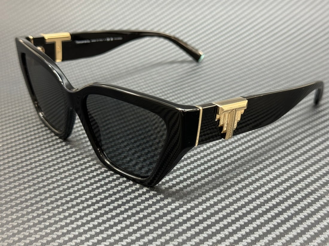 Tiffany & Co. TF4218 Black Grey Polarized Sunglasses with Authenticity: Tiffany & Co. TF4218 Black Grey Polarized Sunglasses with Authenticity Elevate your accessory collection with these stunning TIFFANY TF4218 sunglasses. Crafted by Tiffany & Co., these chic sunglasses