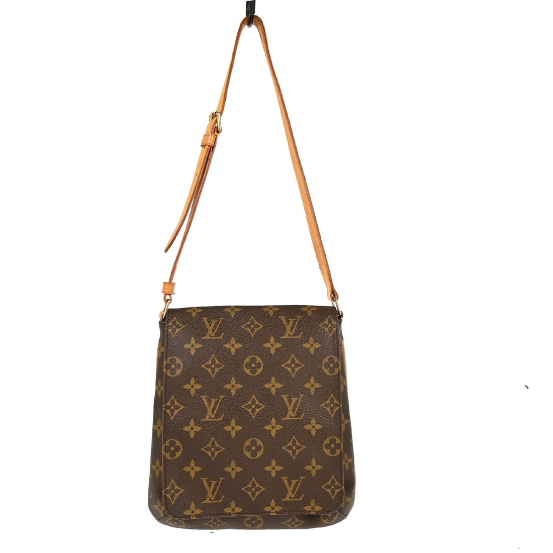 Louis Vuitton Musette Salsa Monogram Canvas Small Shoulder Bag Brown M51258 (1 of 10)