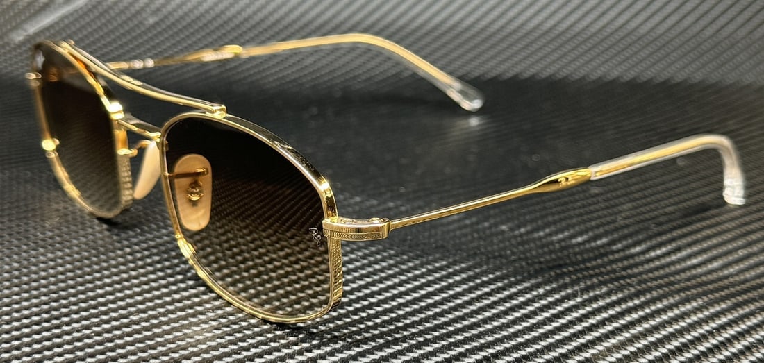 Ray-Ban RB3719 Gold Brown Gradient Sunglasses 51 mm Unisex (1 of 5)