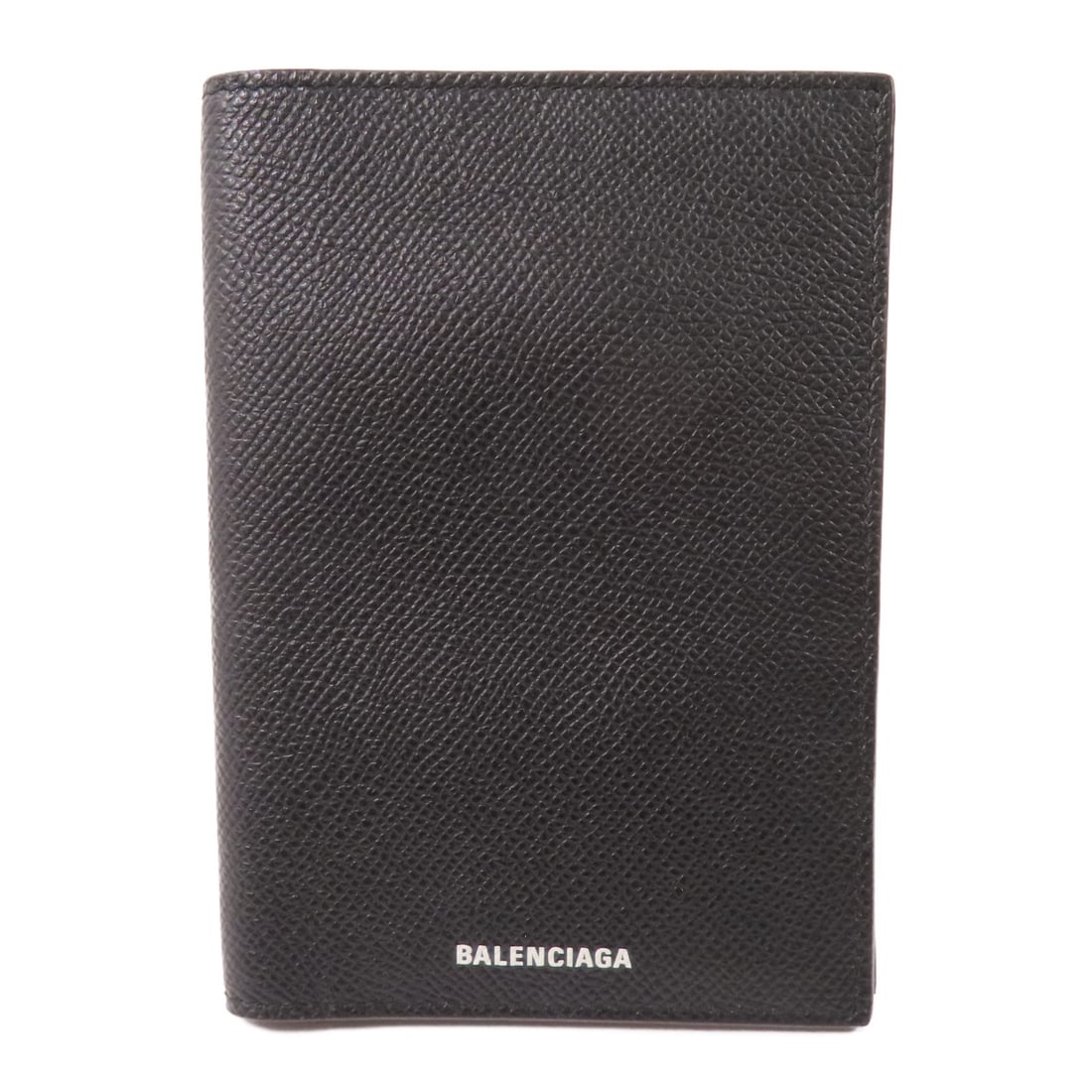 Balenciaga Black Calfskin Leather Passport Cover Travel Accessory (1 of 14)