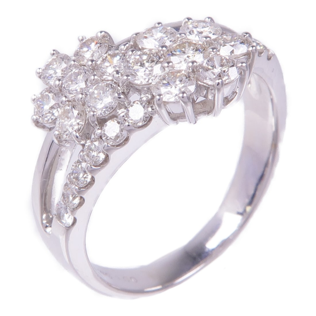 18K White Gold Diamond Ring Size 7 by JEWELRY (1 of 7)