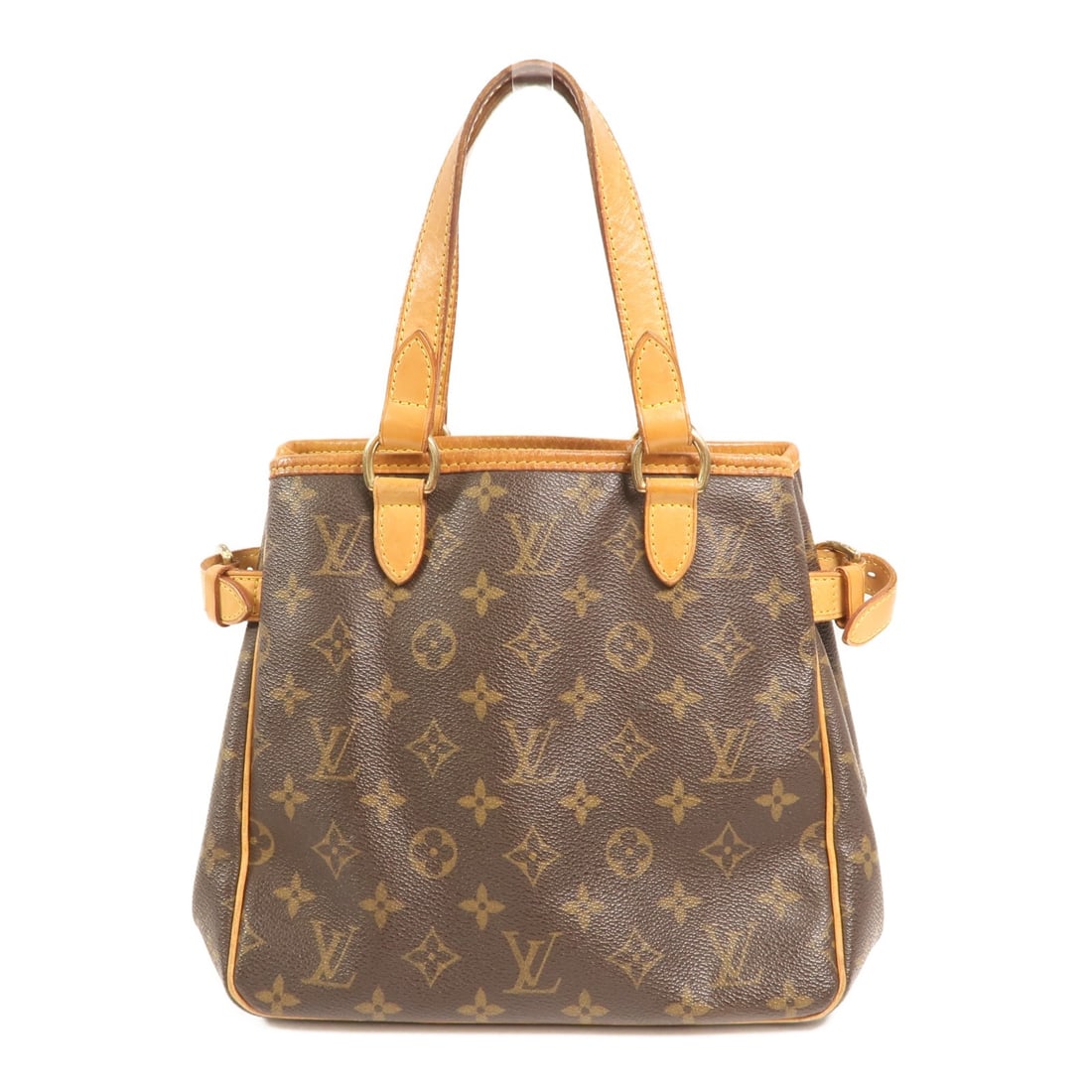 Louis Vuitton Batignolle Monogram Canvas Tote Bag M51156 with Gold Tone Hardware: Louis Vuitton Batignolle Monogram Canvas Tote Bag M51156 with Gold Tone Hardware This Louis Vuitton Batignolle tote bag features the signature monogram pattern on brown PVC coated canvas. The bag is d