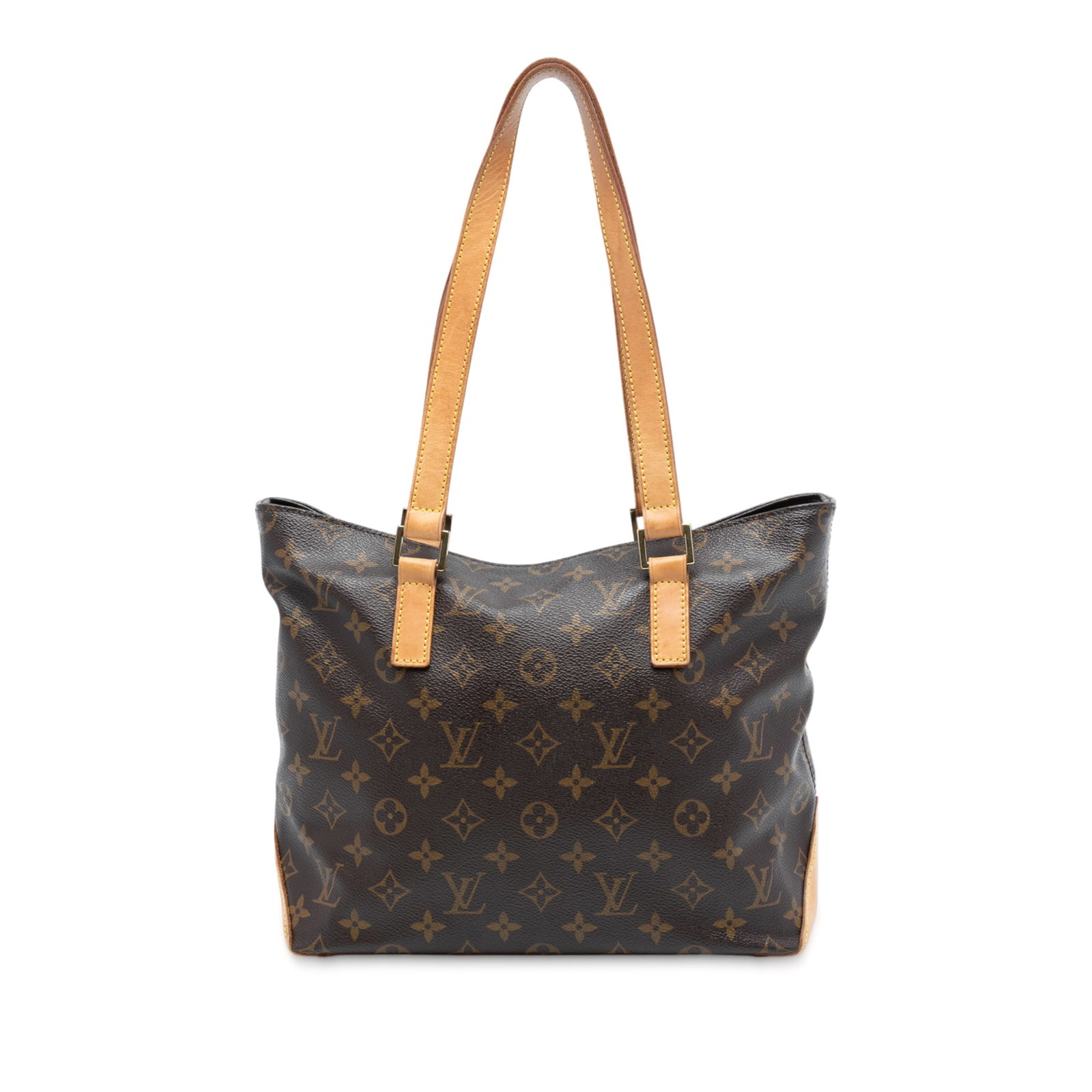 Louis Vuitton Cabas Piano Monogram Canvas Tote with Leather Trim (1 of 7)