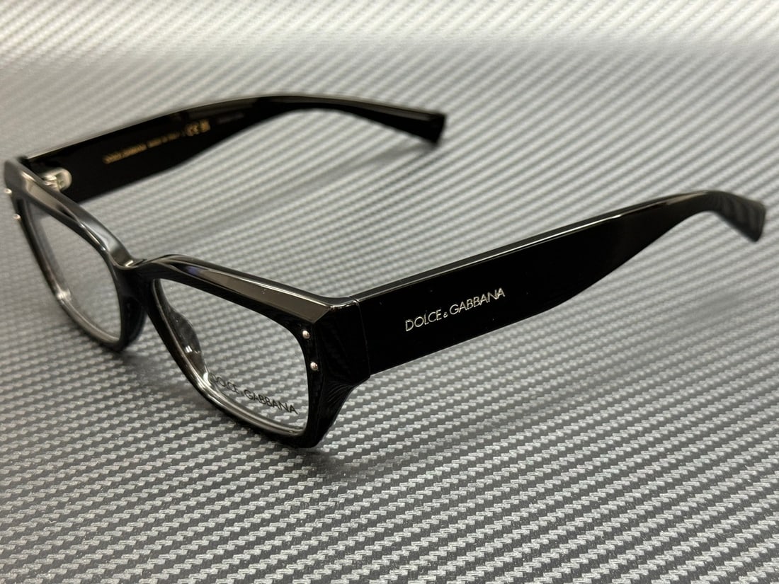 Dolce & Gabbana DG3387 501 Black Women's Eyeglasses with Authenticity Certificate (1 of 5)