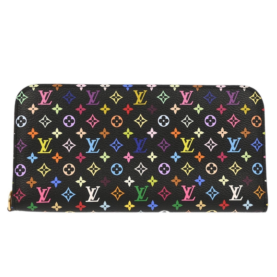 Louis Vuitton Multicolor Portefeuille Insolite Wallet M93755 Black Canvas (1 of 8)