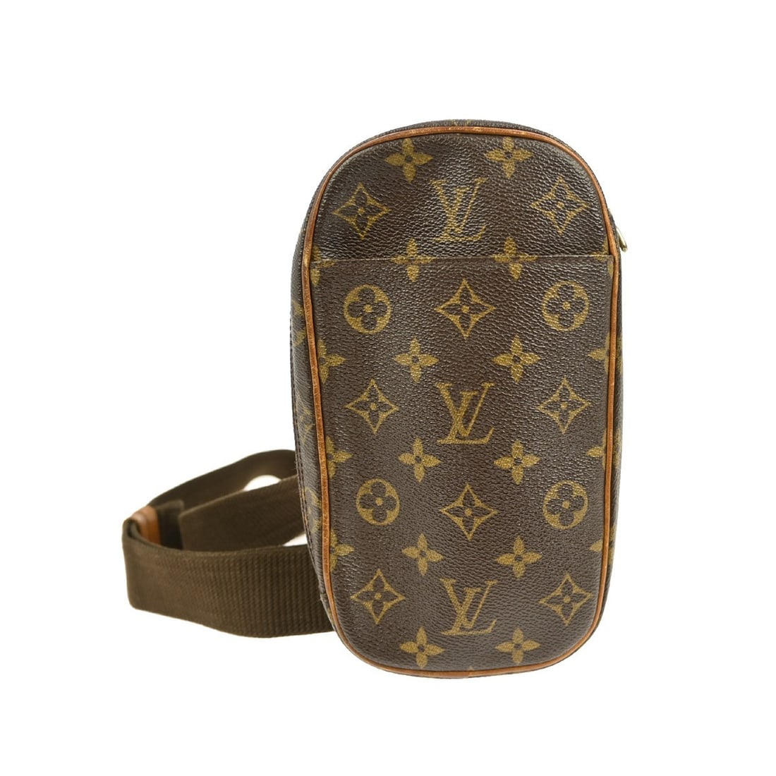 Louis Vuitton Monogram Canvas Pochette Gange Small Bum Bag M51870 (1 of 7)