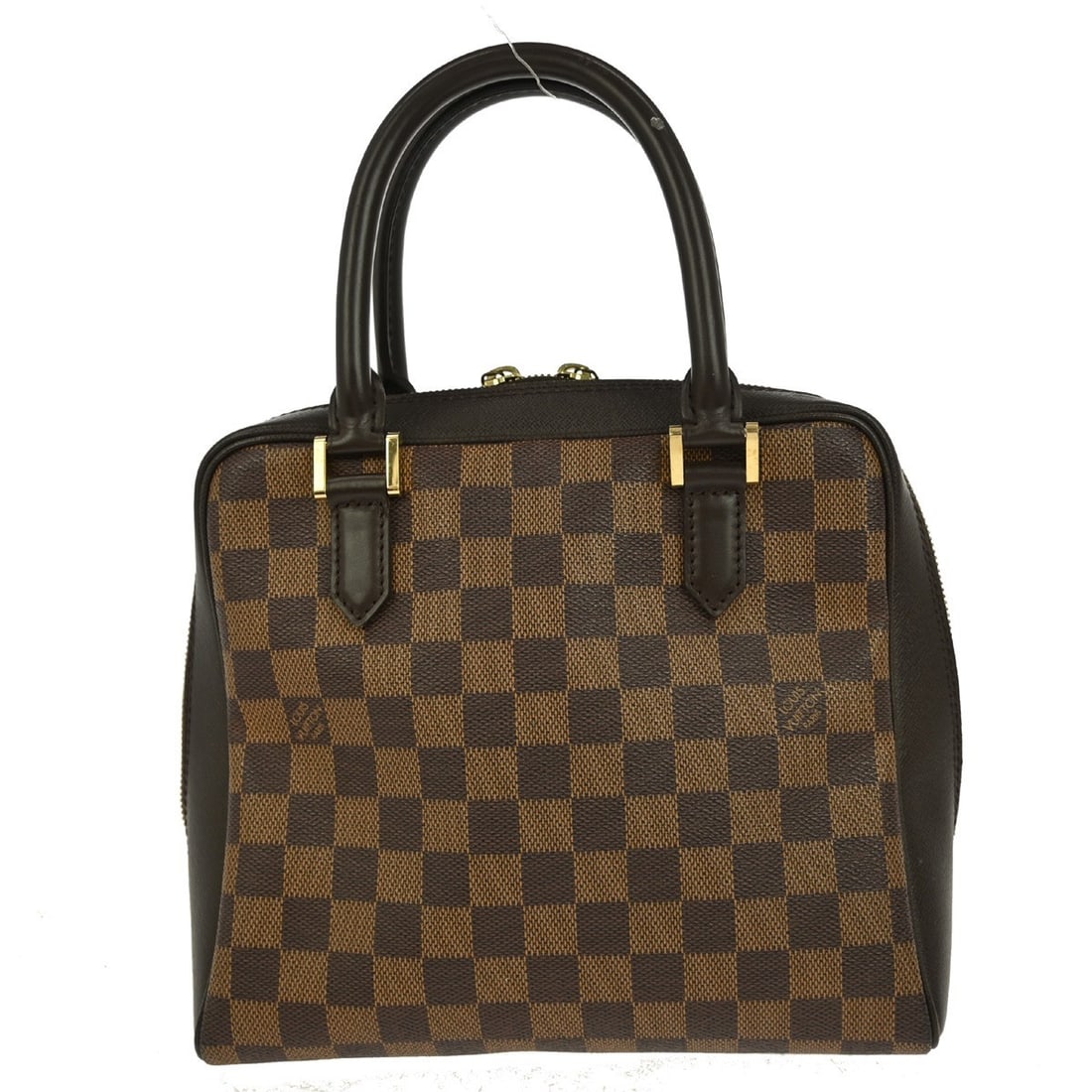 Louis Vuitton Brera Damier Canvas Medium Vintage Handbag N51150: Louis Vuitton Brera Damier Canvas Medium Vintage Handbag N51150 This Louis Vuitton Brera handbag features the iconic Damier canvas leather exterior in brown with a check pattern. It is accented with a
