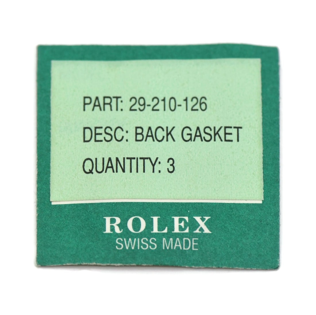Rolex Back Gasket 29-210-126 for Water Resistance (1 of 1)
