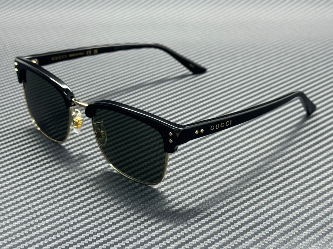 GUCCI GG1897SK 001 Black Grey Men's Sunglasses 54mm (1 of 5)