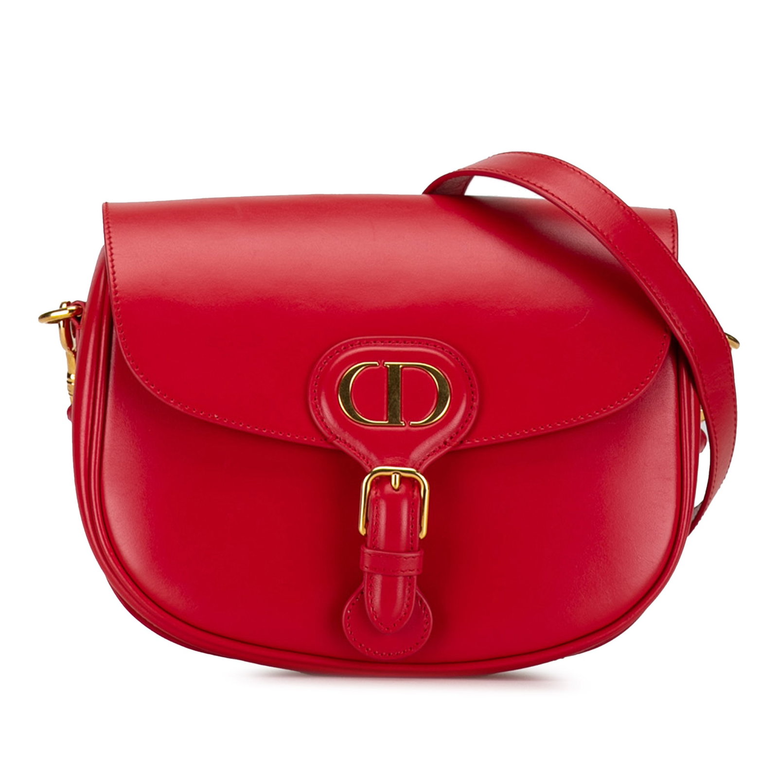 Dior Medium Bobby Crossbody Bag Red Leather Italy (1 of 13)