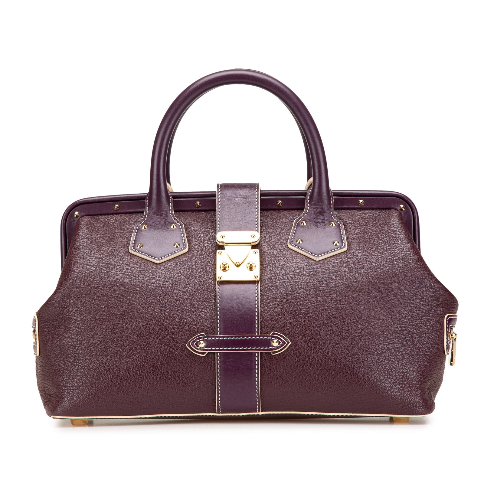 Louis Vuitton Suhali Lingenieux PM Purple Leather Bag (1 of 15)