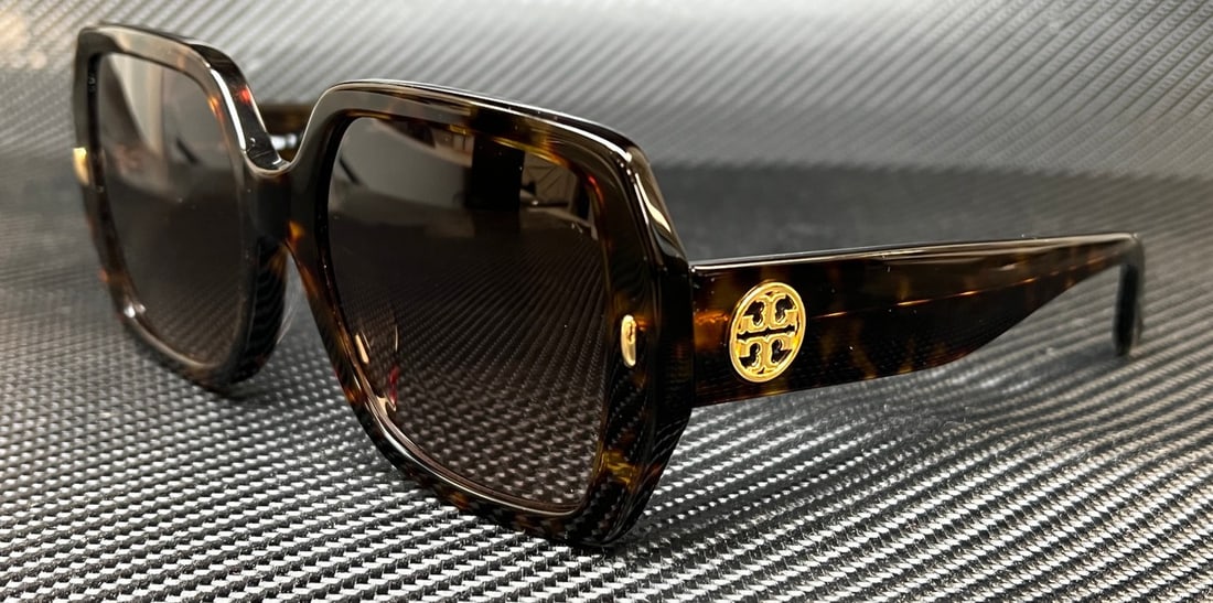 Tory Burch TY7191U 172813 Brown Havana Women's Sunglasses 54mm (1 of 4)