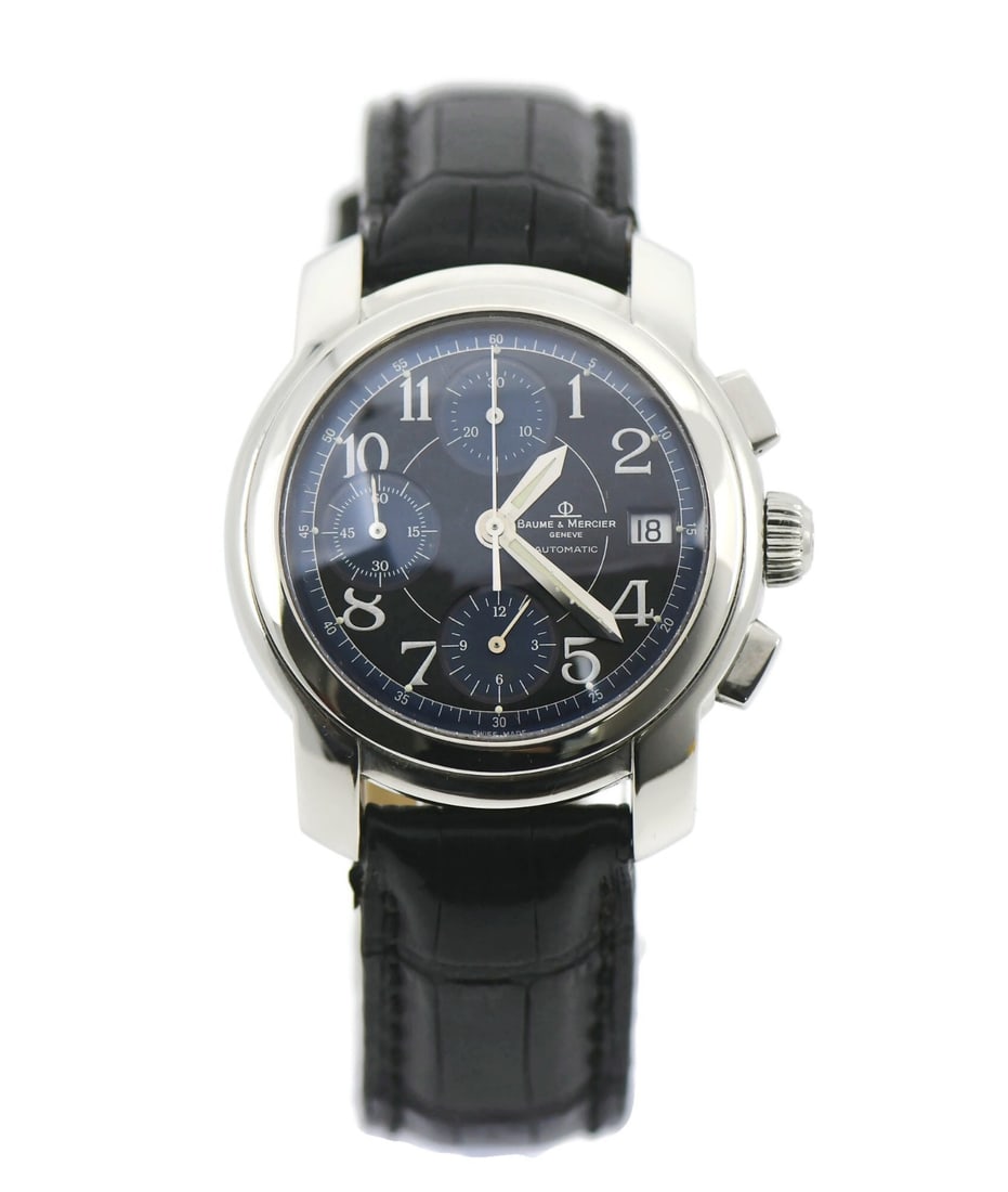 Capeland Chronograph Automatic Wristwatch by Baume & Mercier Stainless Steel 39mm (1 of 5)