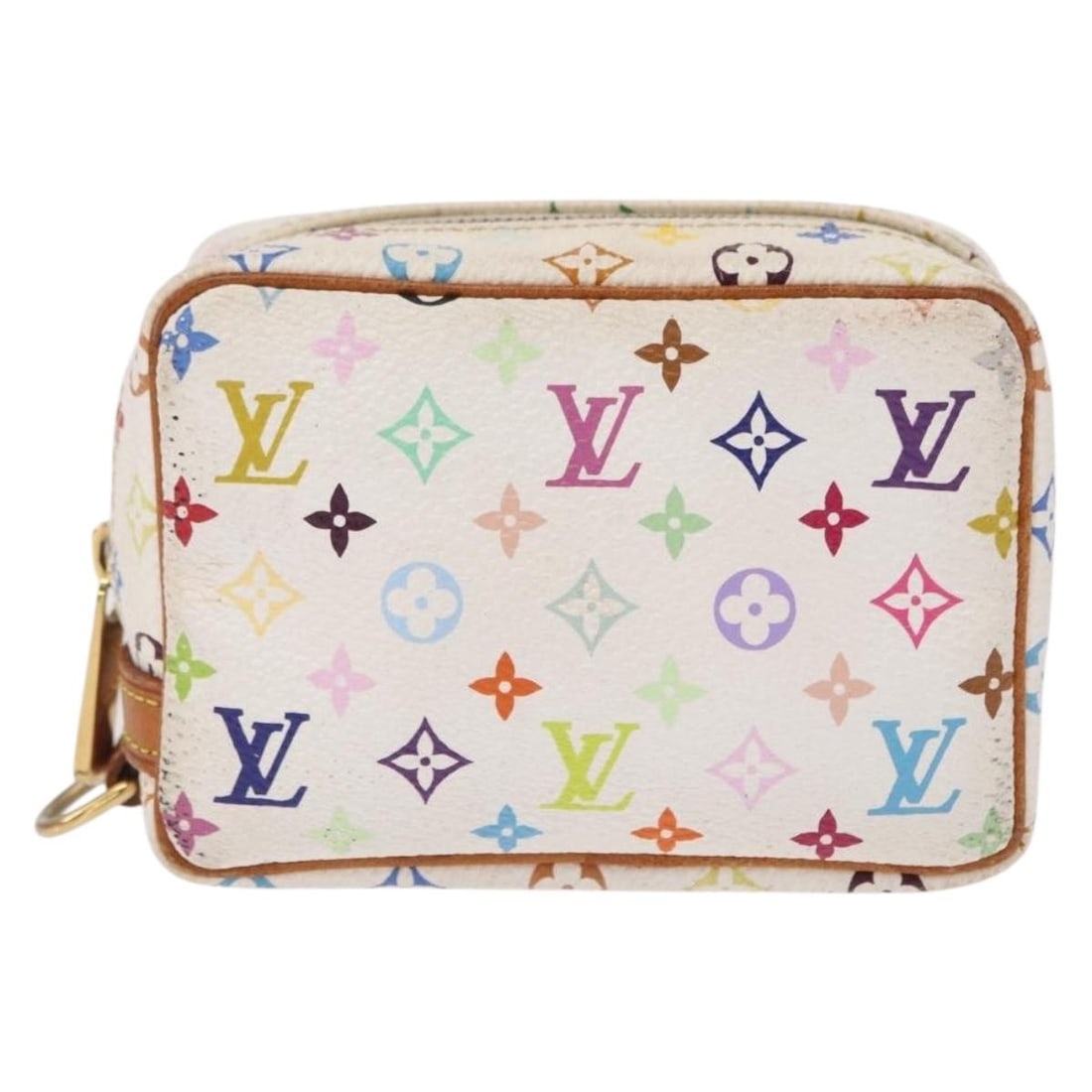 Louis Vuitton Multicolor Wapity Canvas Small Pouch France (1 of 18)