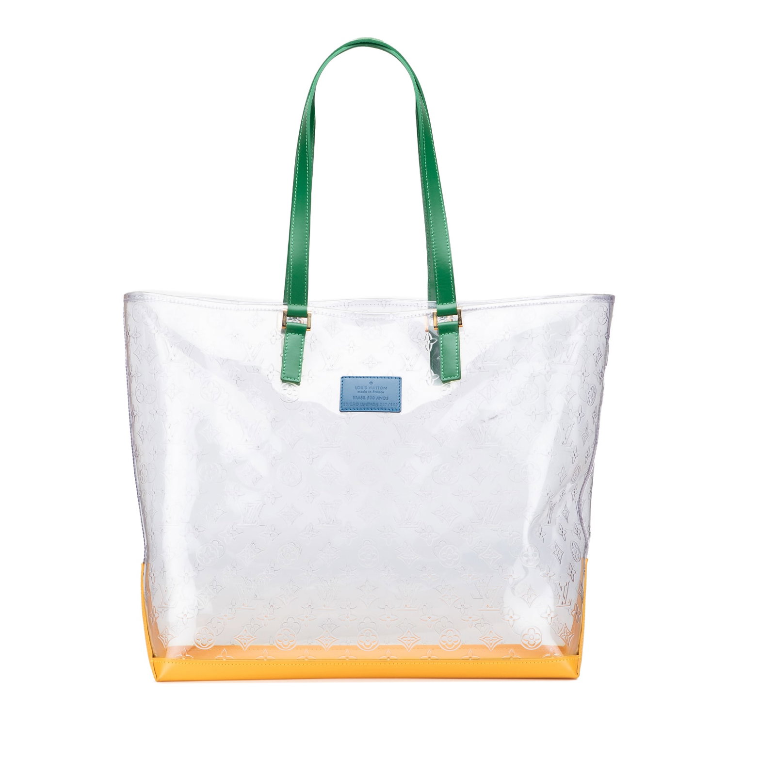 Louis Vuitton Limited Edition Brazil 500th Anniversary Clear Vinyl Cabas Tote (1 of 11)