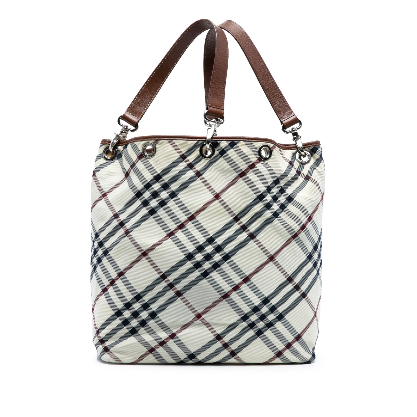 Burberry Nova Check Canvas Tote Bag Brown Fabric UK: Burberry Nova Check Canvas Tote Bag Brown Fabric UK This Burberry Nova Check Canvas Tote is both stylish and practical, making it a perfect accessory for everyday use. Crafted from durable canvas, the