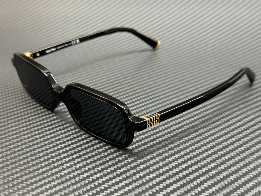 Miu Miu MU 11ZS 16K5S0 Black Grey Women's Sunglasses with Authenticity Certificate (1 of 5)