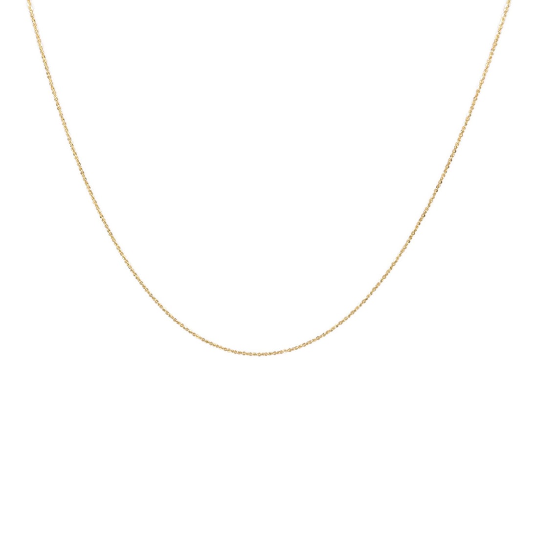 Women's K18 Yellow Gold Necklace by JEWELRY: Women's K18 Yellow Gold Necklace by JEWELRY This women's necklace features 18K yellow gold, offering a classic and elegant style. The piece does not include a main stone and is designed for regular si