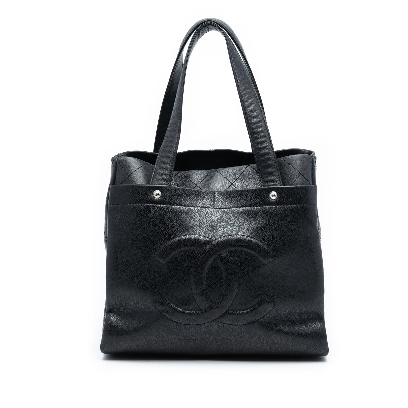 Black Caviar Leather Ultimate Executive Tote Bag by Chanel (1 of 7)