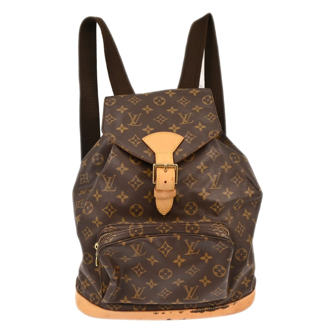 Louis Vuitton Montsouris GM Monogram Canvas Large Vintage Backpack M51135 (1 of 14)