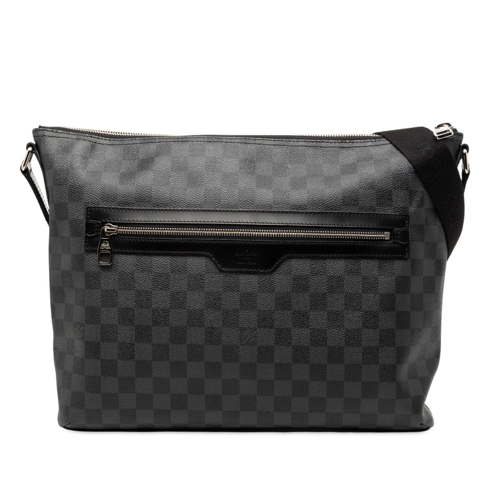 Louis Vuitton Mick MM Shoulder Bag in Damier Graphite Canvas (1 of 7)