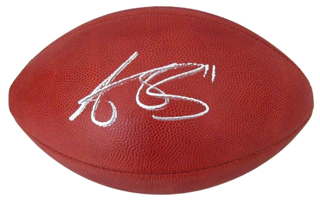 A.J. Brown Autographed Super Bowl LIX Football Eagles Beckett Authenticated (1 of 5)