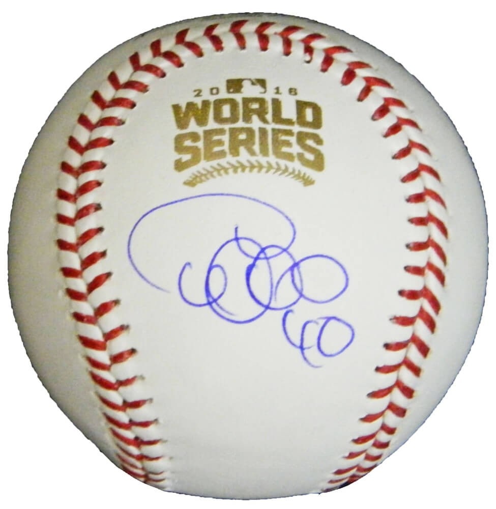 Willson Contreras Signed Official 2016 World Series Baseball with COA (1 of 1)