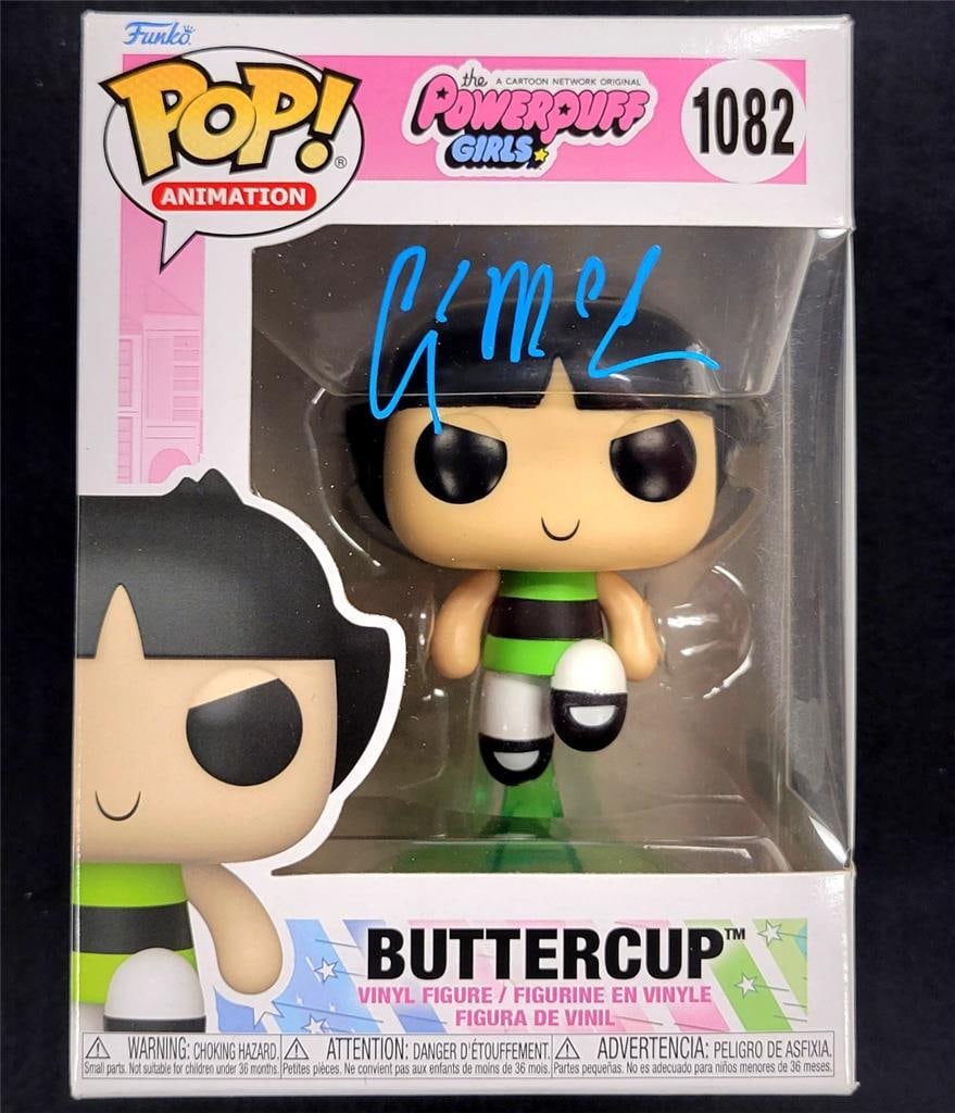 Craig McCracken Signed Buttercup Funko Pop Powerpuff Girls Beckett Authenticated (1 of 8)