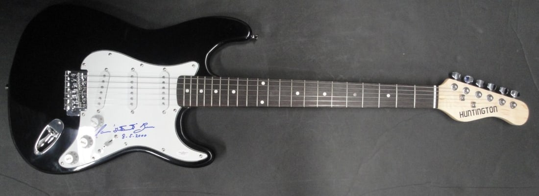 Clarence Gatemouth Brown Signed Electric Guitar JSA Authenticated (1 of 4)