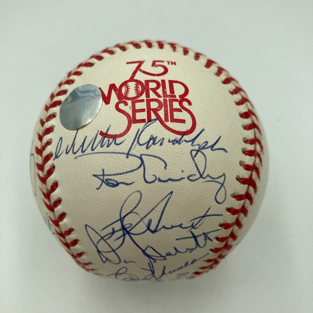 1978 New York Yankees Team Signed Baseball with JSA COA (1 of 11)
