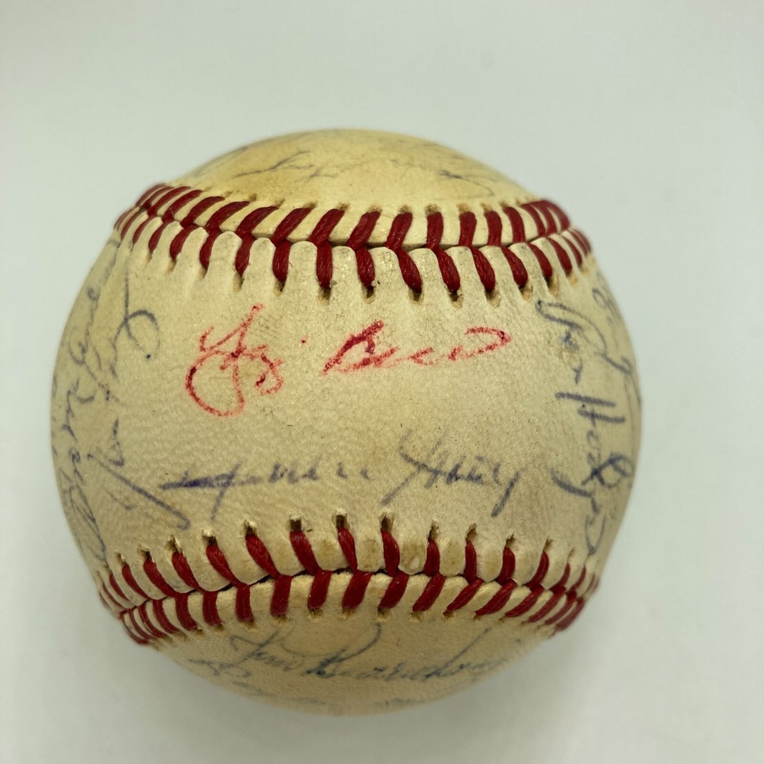 1973 New York Mets Team Signed Baseball 30 Autographs JSA COA (1 of 15)