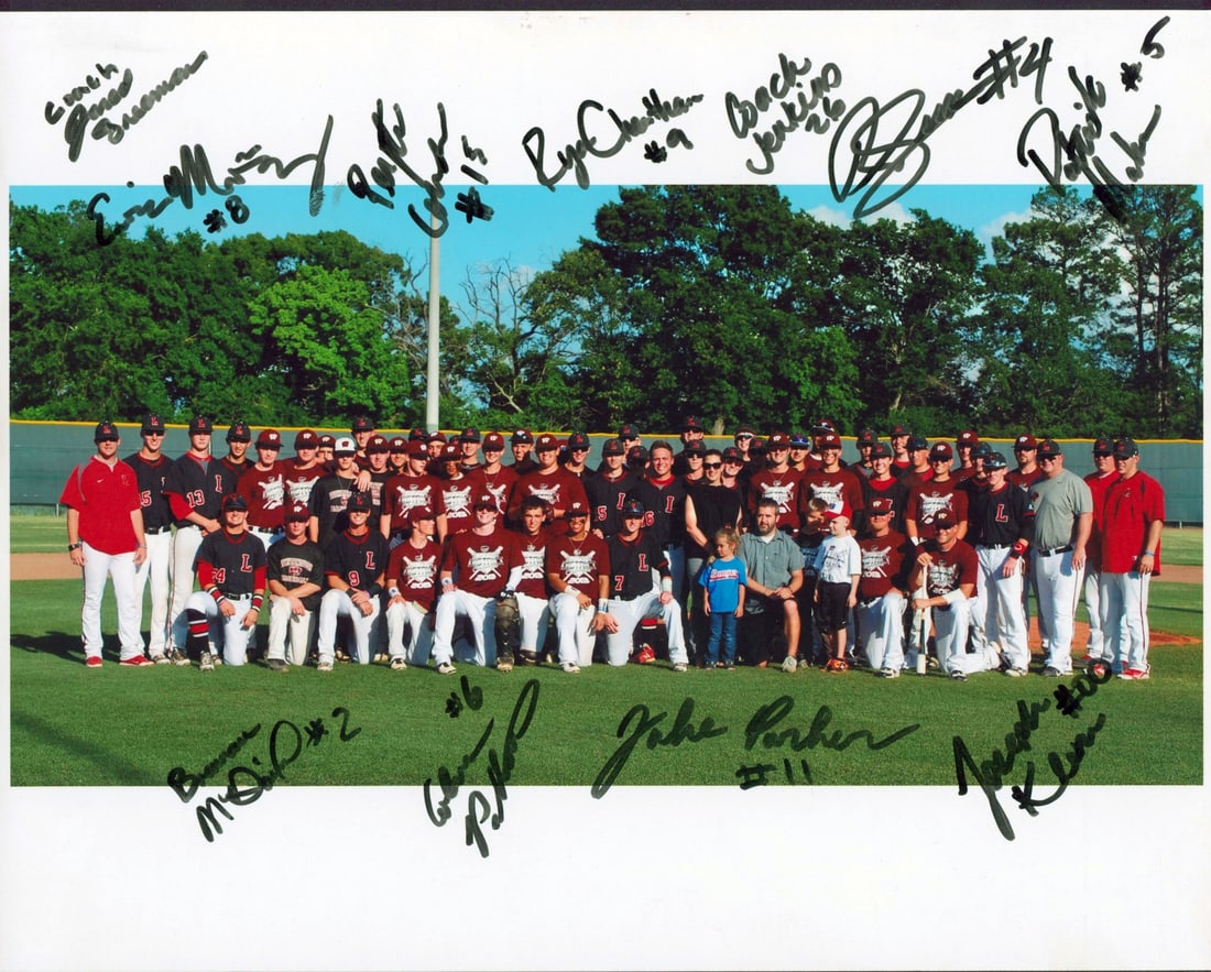 Patrick Mahomes Autographed 11x14 High School Baseball Photo PSA Certified (1 of 2)