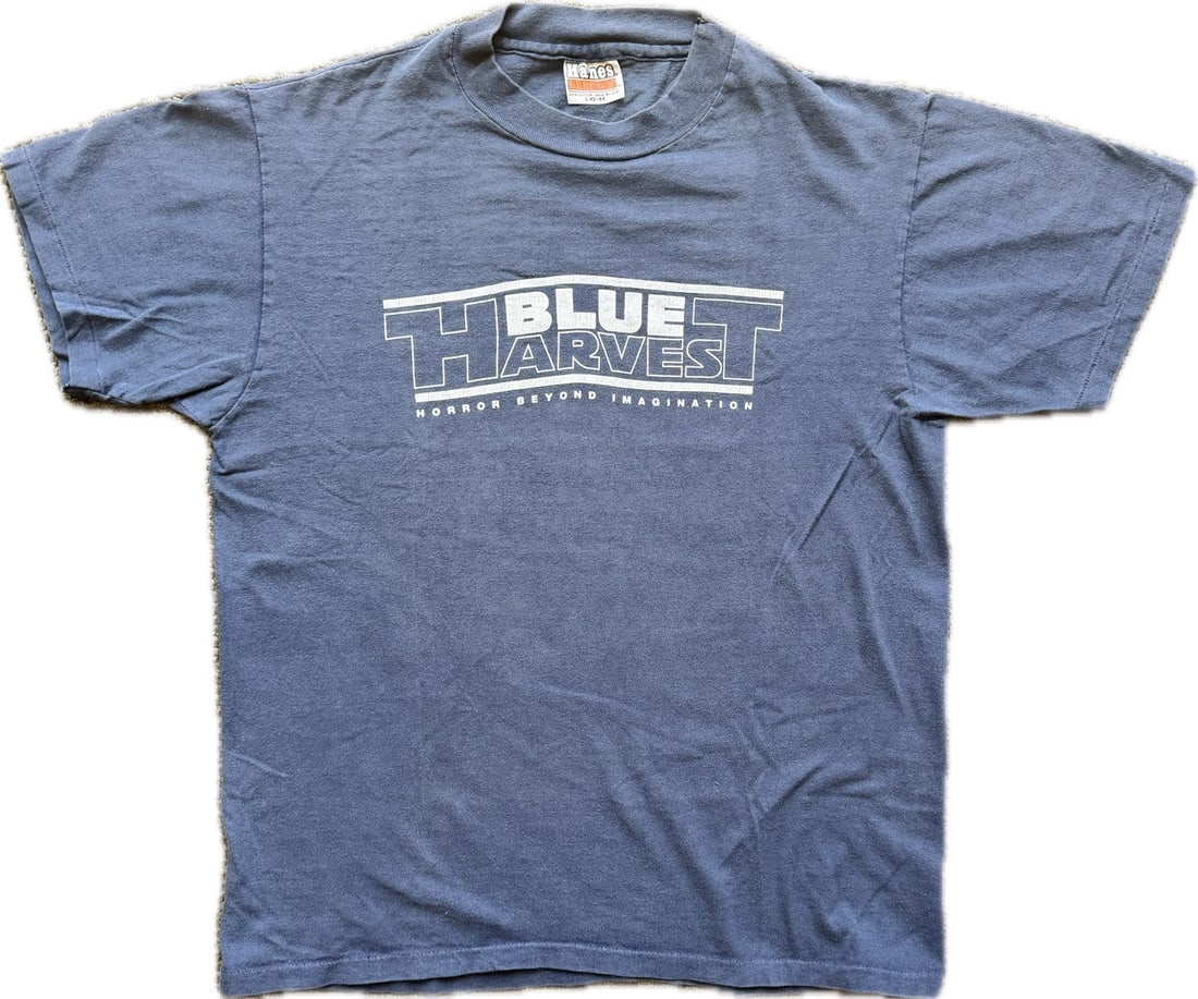 Authentic 1983 Star Wars Blue Harvest Crew T-Shirt ILM Mike McCallister (1 of 1)