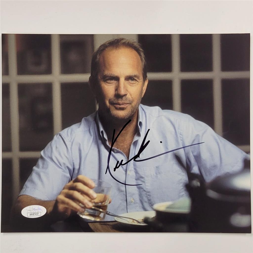 8x10 Photograph Signed by Kevin Costner JSA Authenticated (1 of 3)
