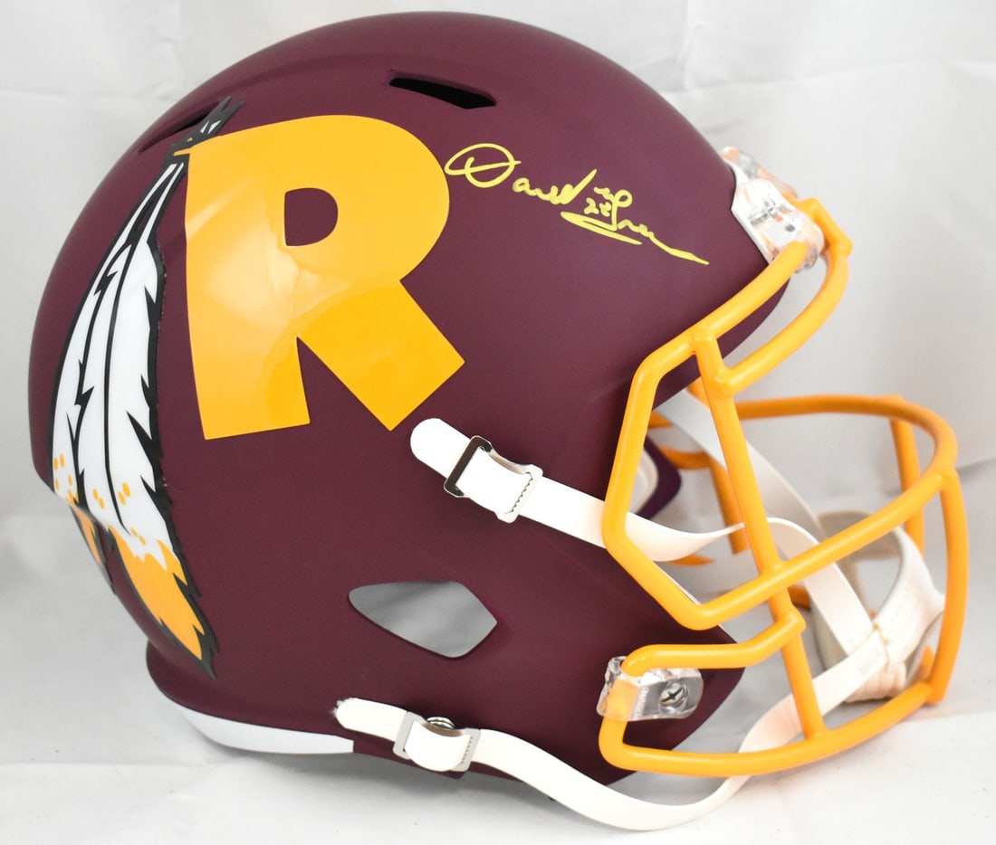 Washington Redskins Full Size Amp Speed Helmet Signed by Darrell Green Beckett Hologram (1 of 5)
