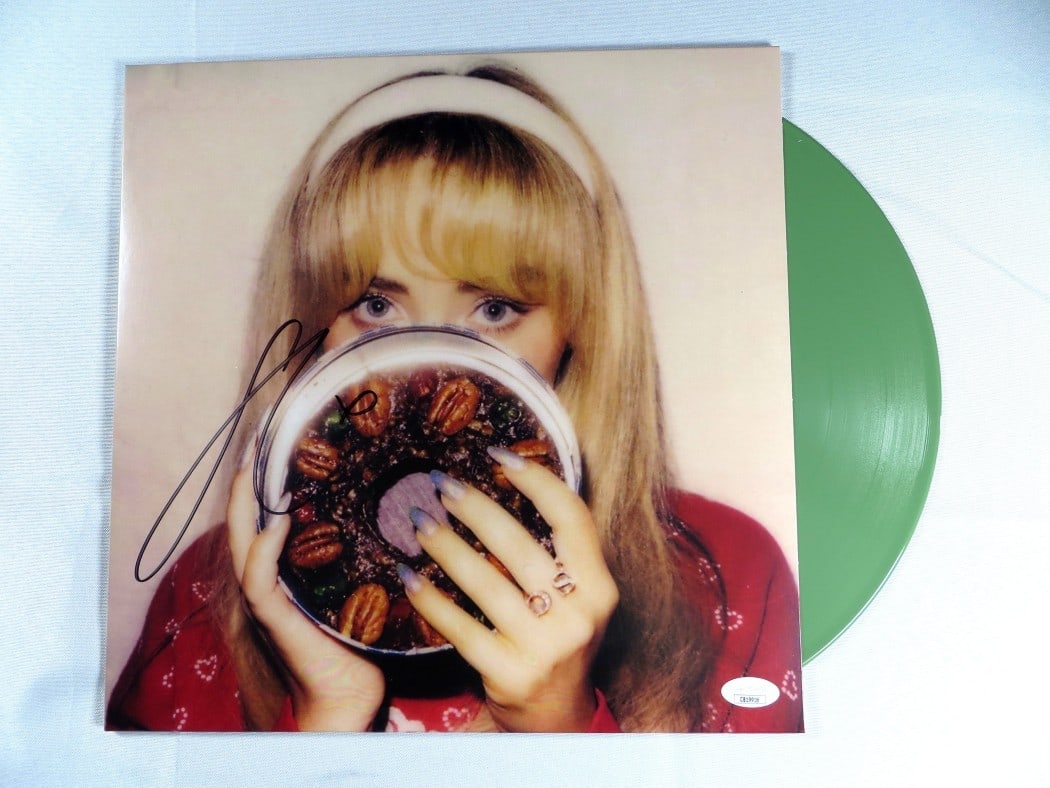Sabrina Carpenter Signed Fruitcake EP Record Album Cover JSA Authenticated (1 of 3)