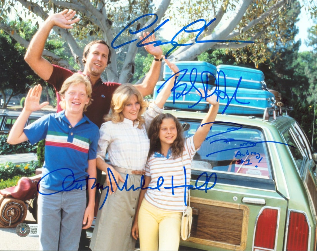 National Lampoon's Vacation Signed 11x14 Photo by Chase D'Angelo Hall Barron BAS Authenticated (1 of 3)