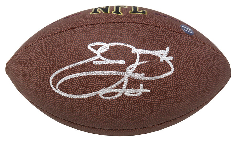 Emmitt Smith Autographed Wilson Super Grip NFL Football with Prova COA (1 of 1)