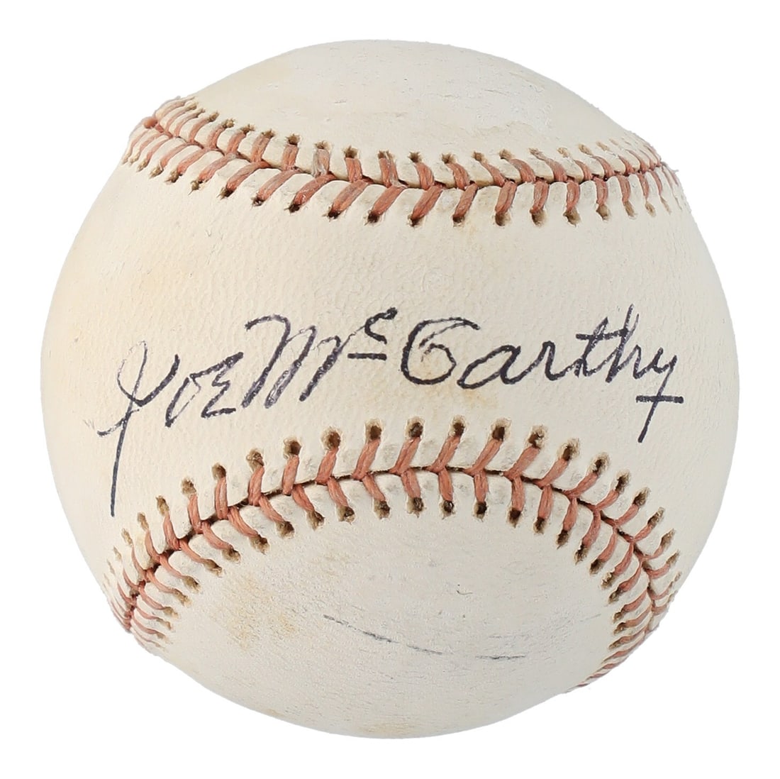 Joe McCarthy Signed American League Baseball JSA COA Yankees (1 of 4)